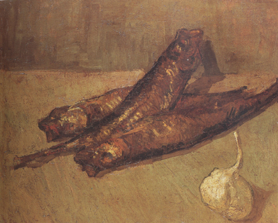 Still Life with Bloaters and Garlic (nn04)